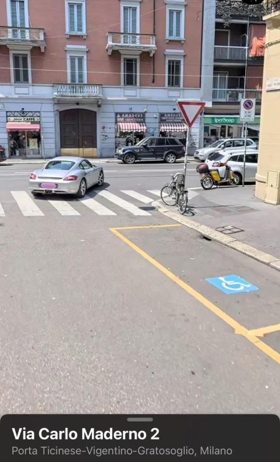 Prestigioso Trilocale Sui Navigli Con A/C & Wi-Fi Apartamento Milão Exterior foto
